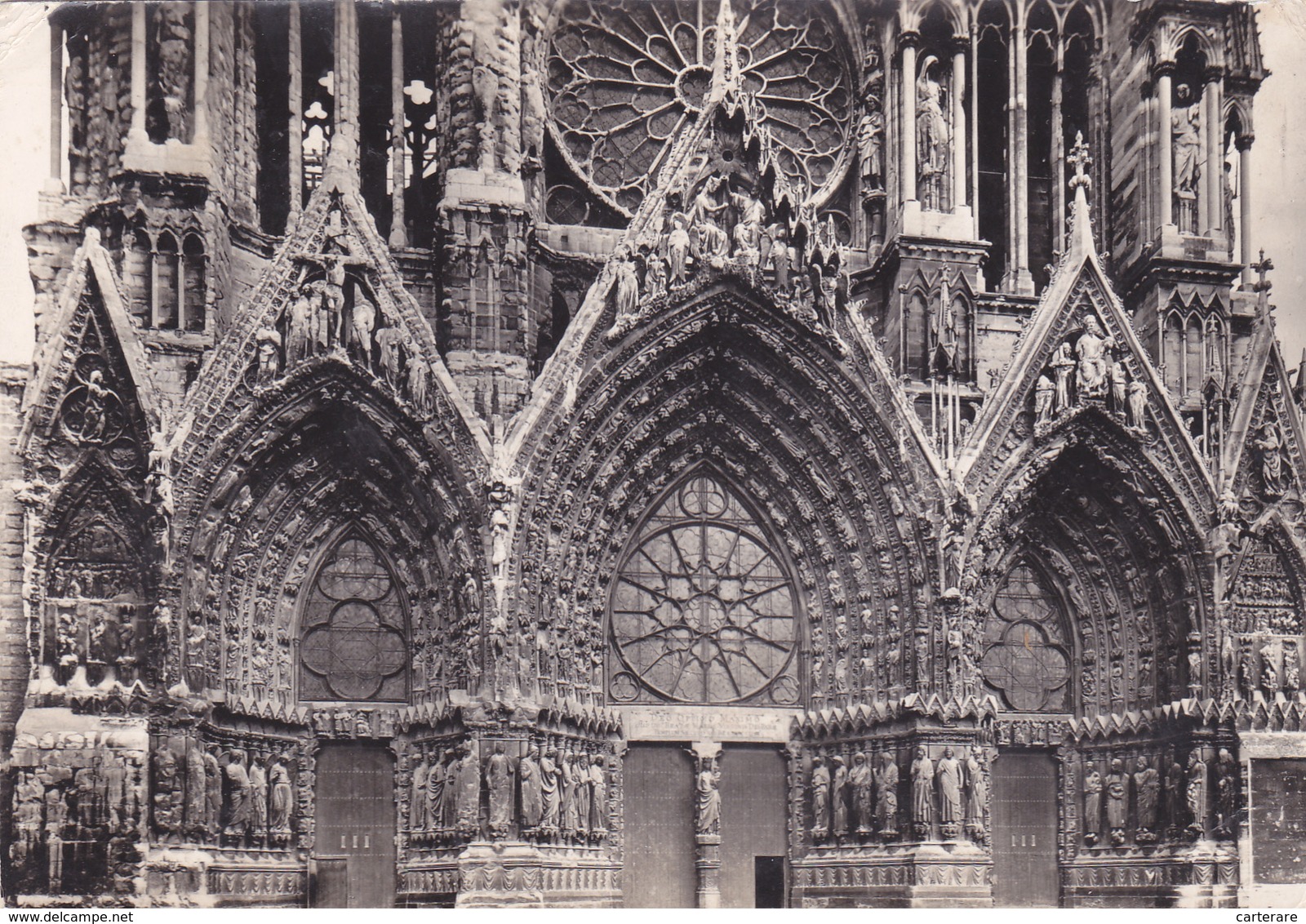 51,MARNE,REIMS,LA CATHEDRALE,CARTE PHOTO - Reims