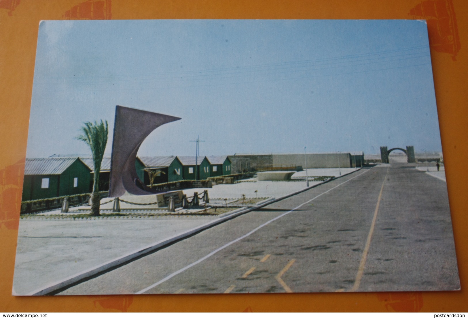 WESTERN SAHARA. AAIUN Sahara Espanol (A.O.E.)  1960s Army's Batallion Area - Sahara Occidental