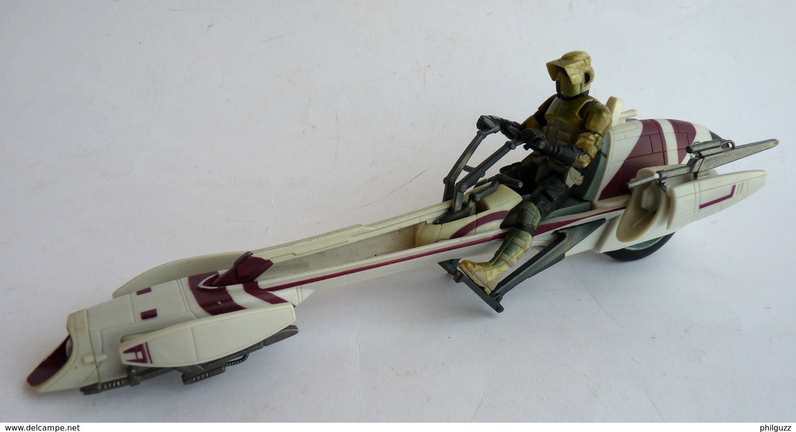 Figurine STAR WARS HASBRO ROTS BARC SPEEDER ET BARC TROOPER La Guerre Des Etoiles - Otros & Sin Clasificación