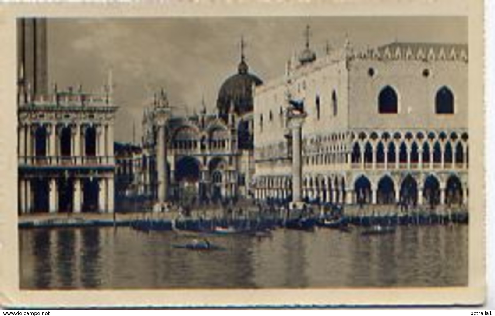 Ven 4811 -  Venezia – Palazzo Ducale – Piazzetta Vista Dalla Laguna - Venezia (Venice)