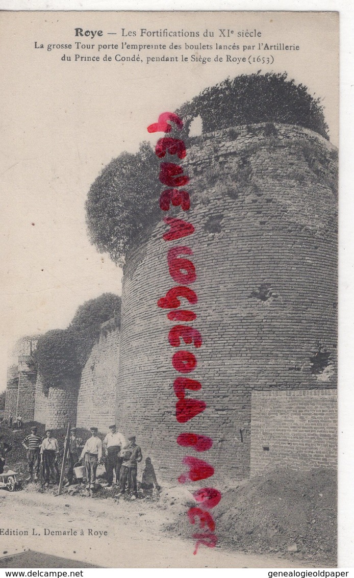 80 - ROYE - LES FORTIFICATIONS    SOMME - Roye