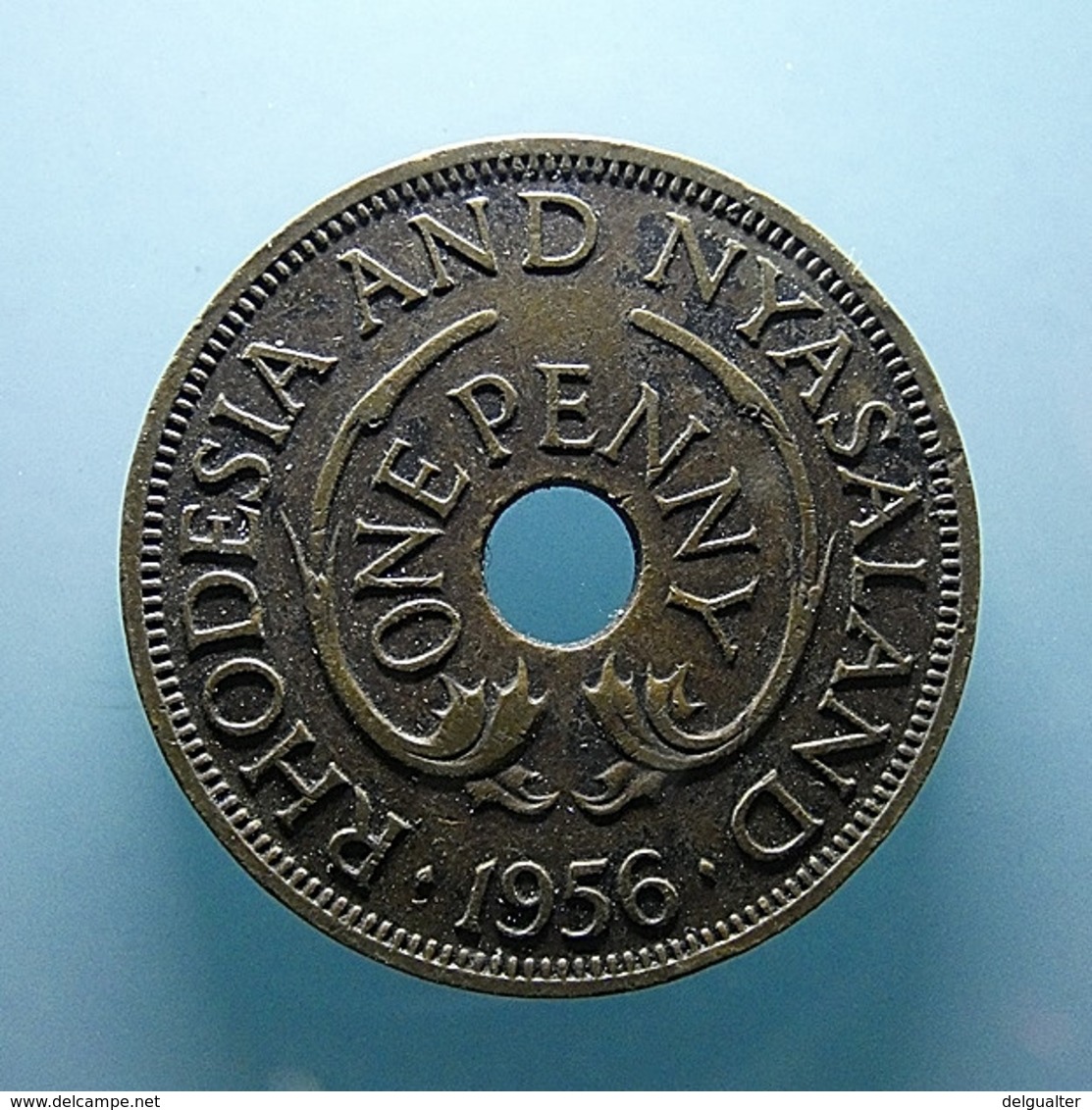 Rhodesia And Nyasaland 1 Penny 1956 - Rhodésie