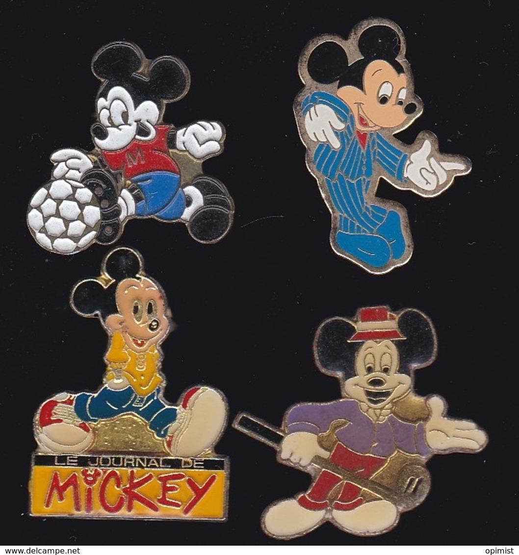 63793-lot De 4  Pin's..BD.cinema. Disney. - Disney