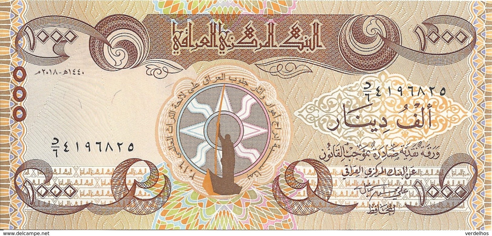 IRAK 1000 DINARS 2018 UNC P New - Iraq