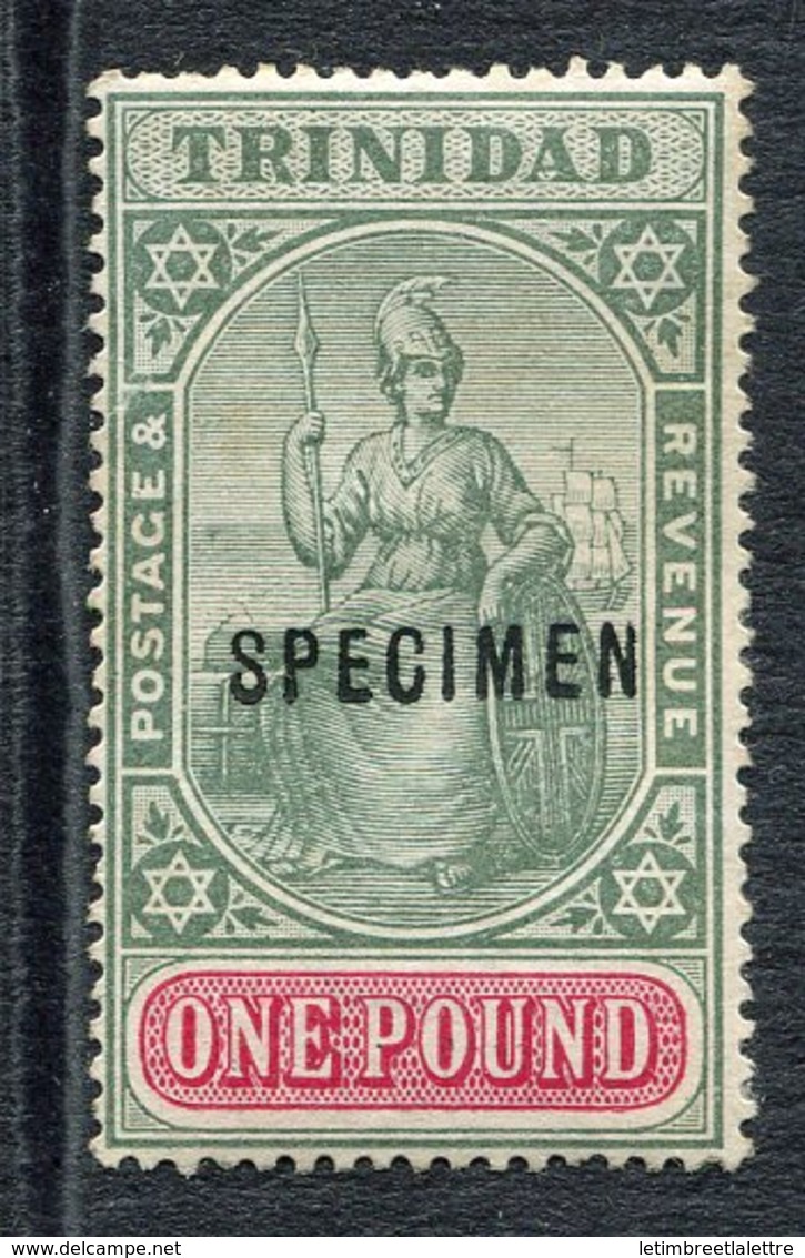 Trinité - N° 53 * - Neuf Avec Charnière - Spécimen - TB - Trindad & Tobago (...-1961)