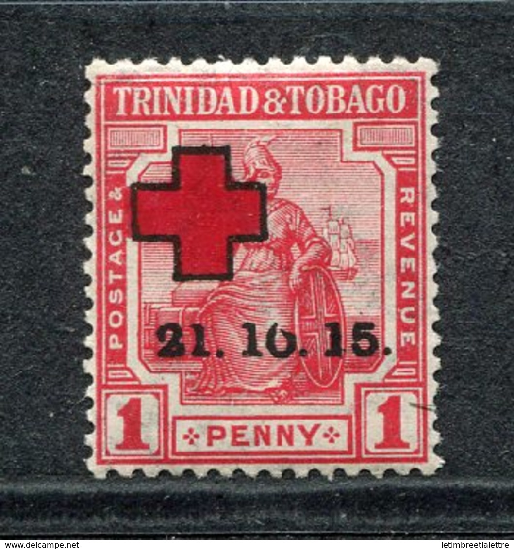 Trinité - N° 88 * - Neuf Avec Charnière - Variété : 0 De 10 Ouvert - TB - Trinidad & Tobago (...-1961)