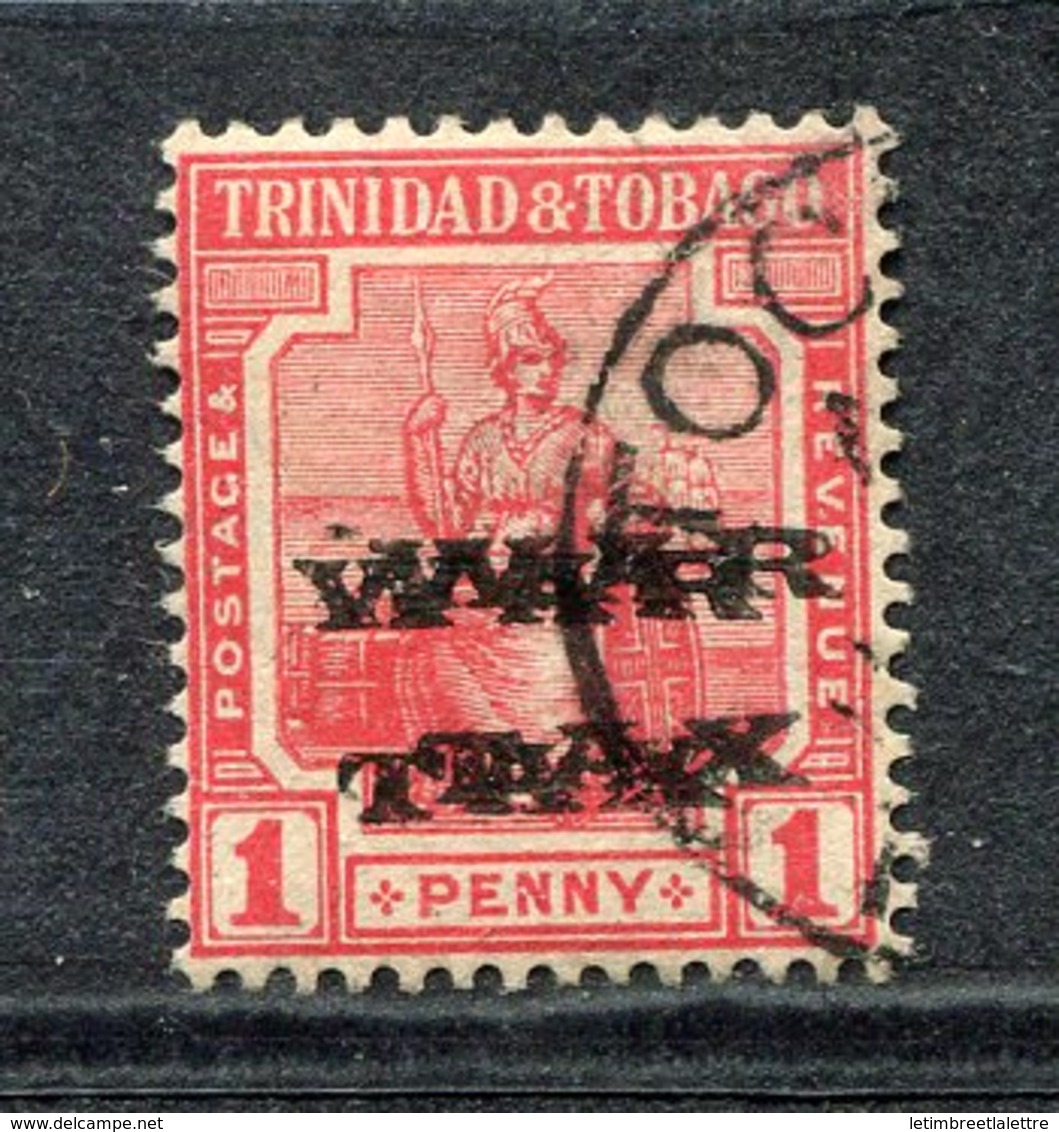 Trinité - N° 98b - Oblitéré - Variété : Surcharge Double - Trinidad En Tobago (...-1961)