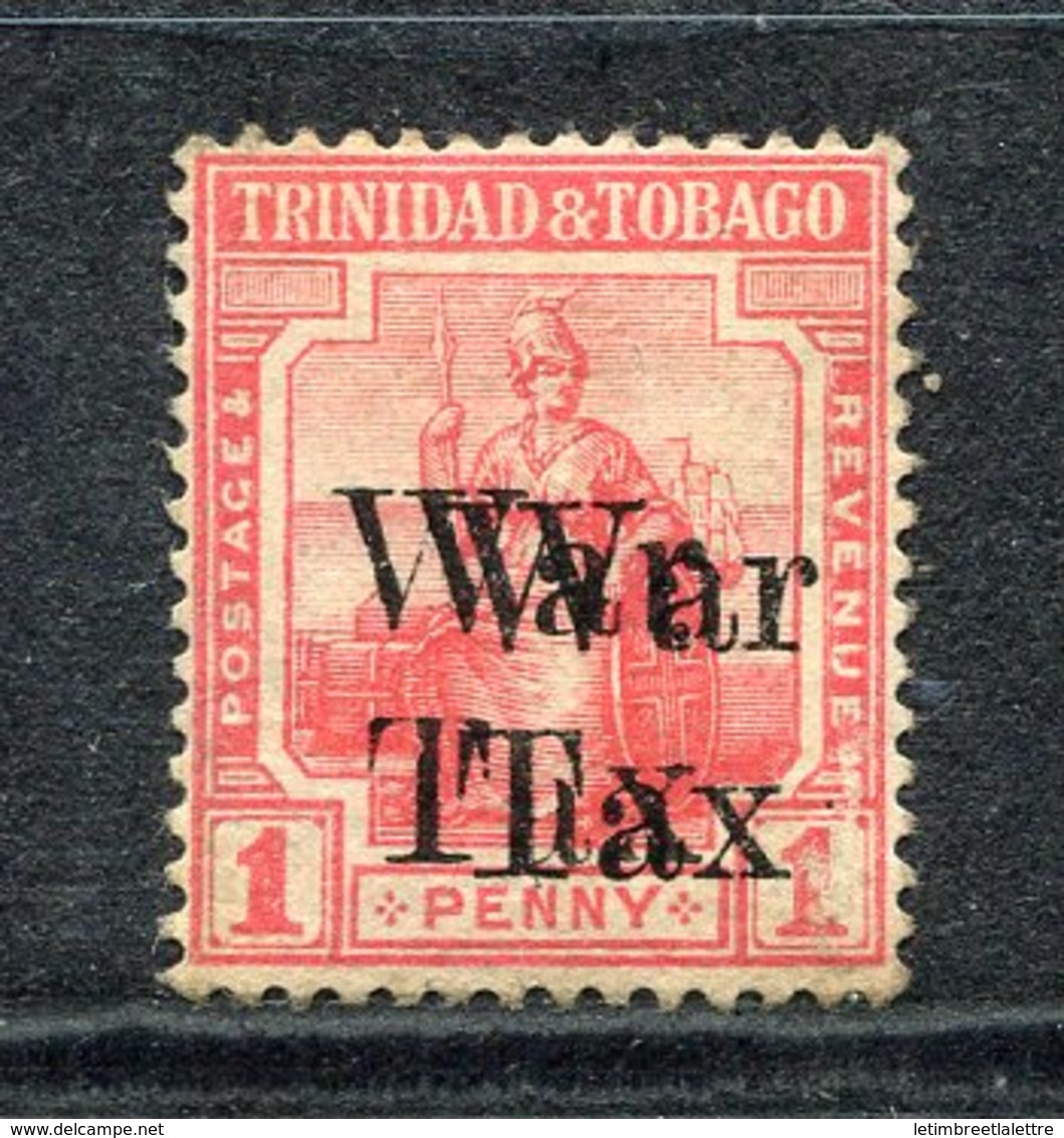 Trinité - N° 100a * - Neuf Avec Charnière - Variété : Surcharge Double - Trinidad & Tobago (...-1961)