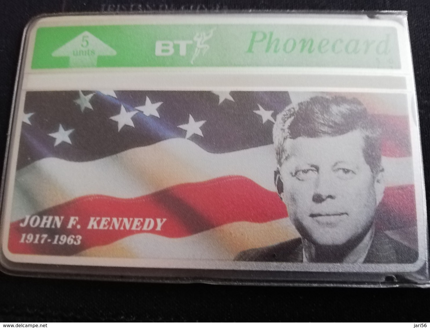 GREAT BRETAGNE  5 UNITS JOHN F KENNEDY      **1037** - BT Übersee