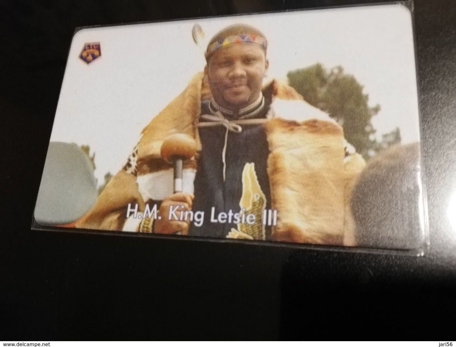 LESOTHO CHIPCARD  M30  KING LETSIE 3    USED CARD **1050** - Lesotho