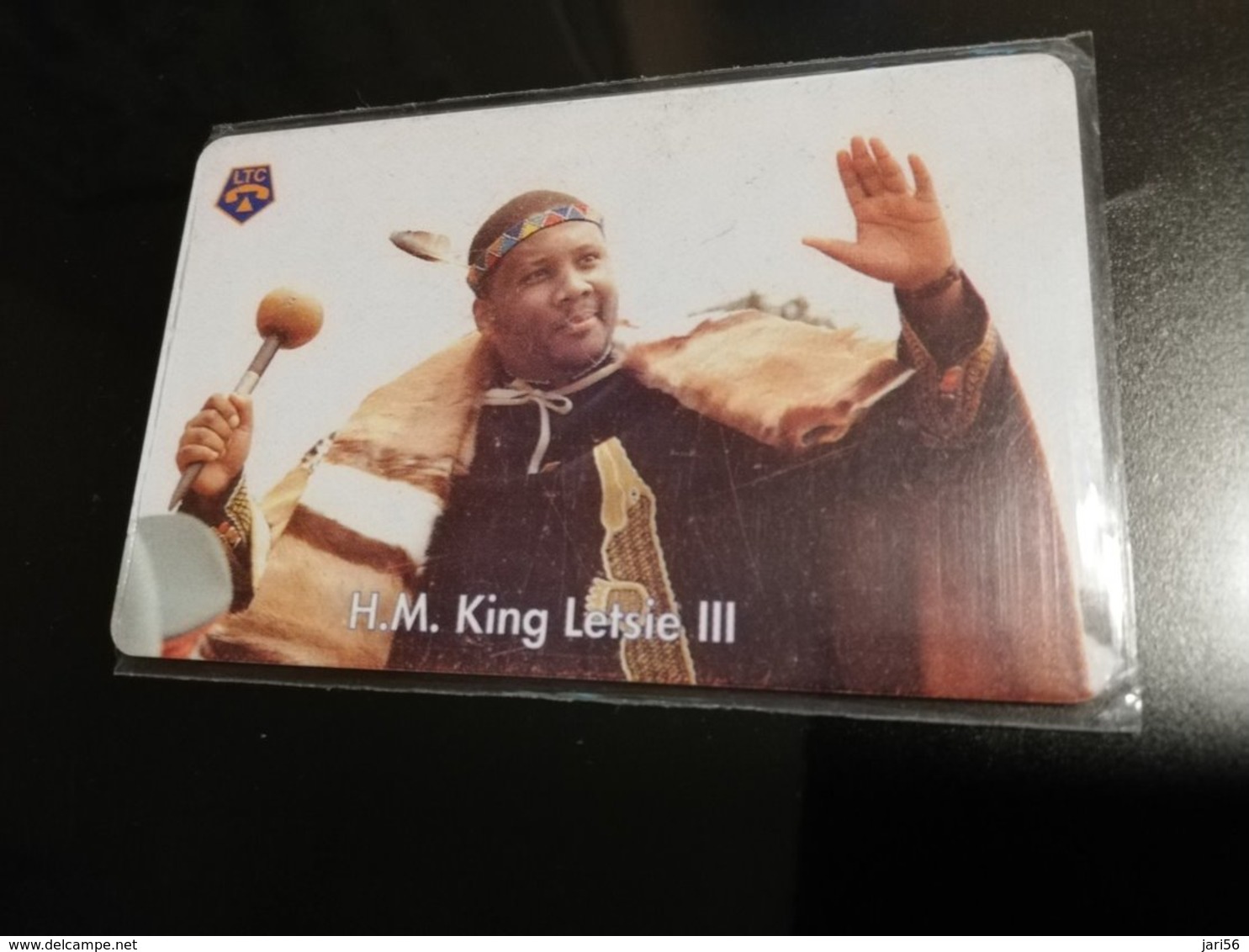 LESOTHO CHIPCARD  M50  KING LETSIE 3    USED CARD **1051** - Lesotho