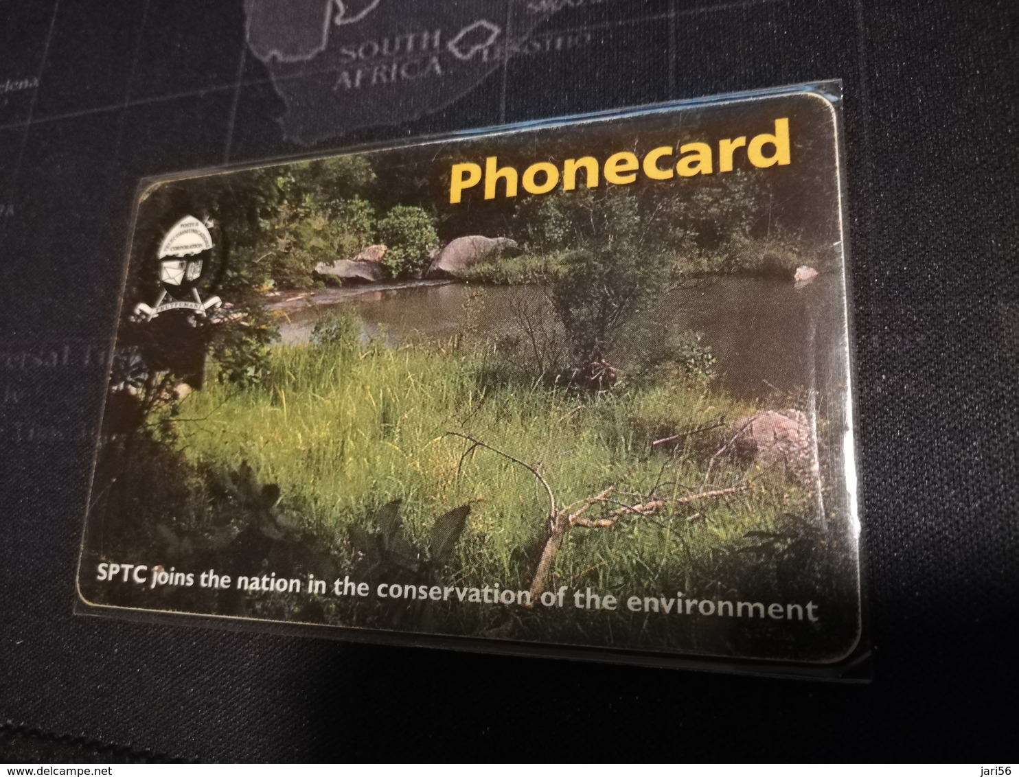 SWASILAND CHIPCARD  E20  ENVIROMENT     USED CARD **1054** - Swasiland