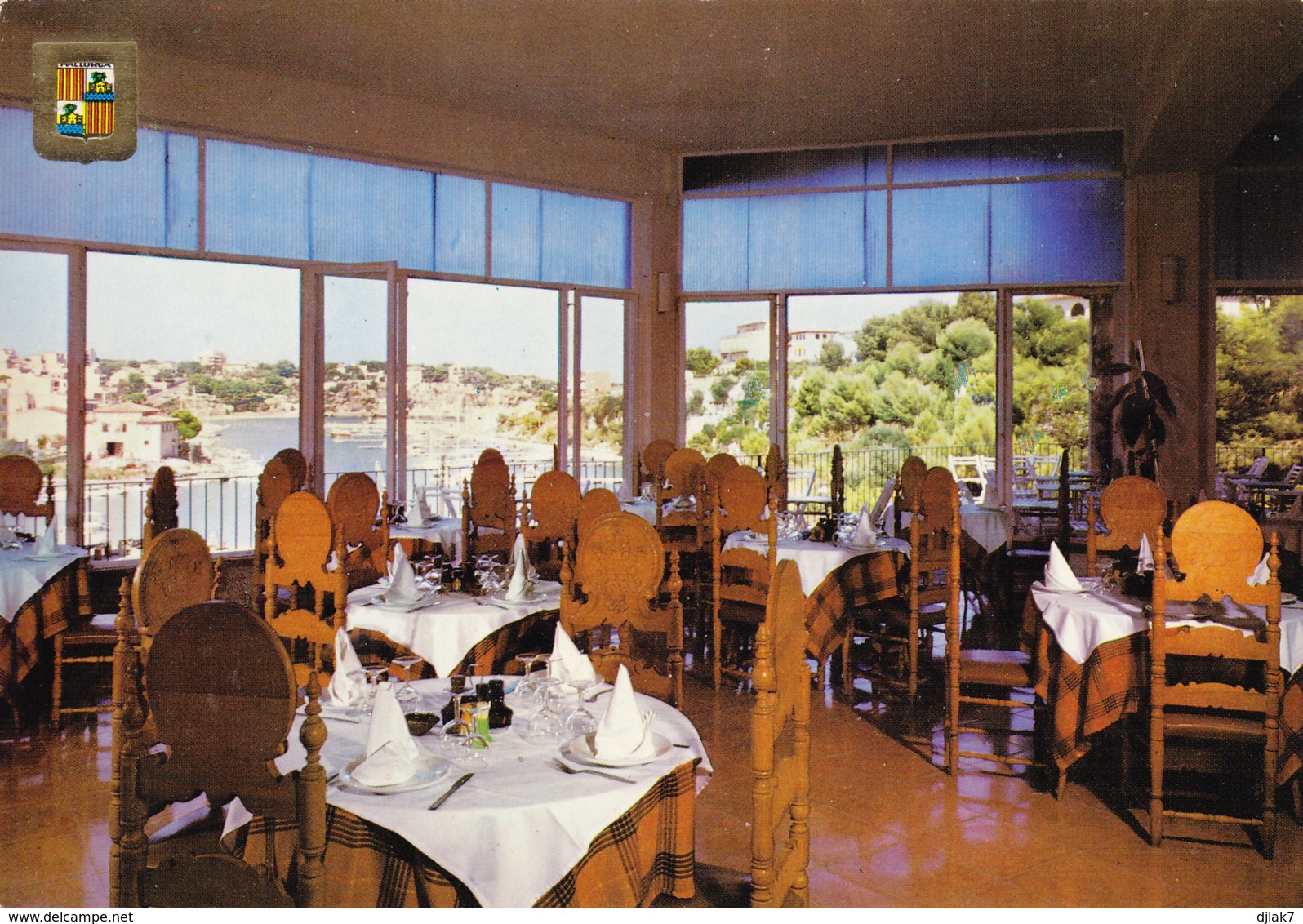 Espagne Mallorca Porto Cristo Restaurante Bar Souvenirs Los Dragones (2 Scans) - Mallorca