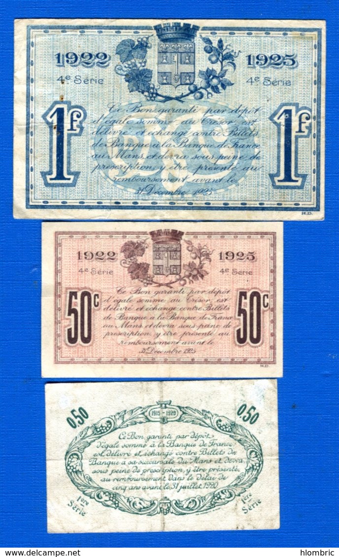 Le  Mans  3  Billets - Algérie