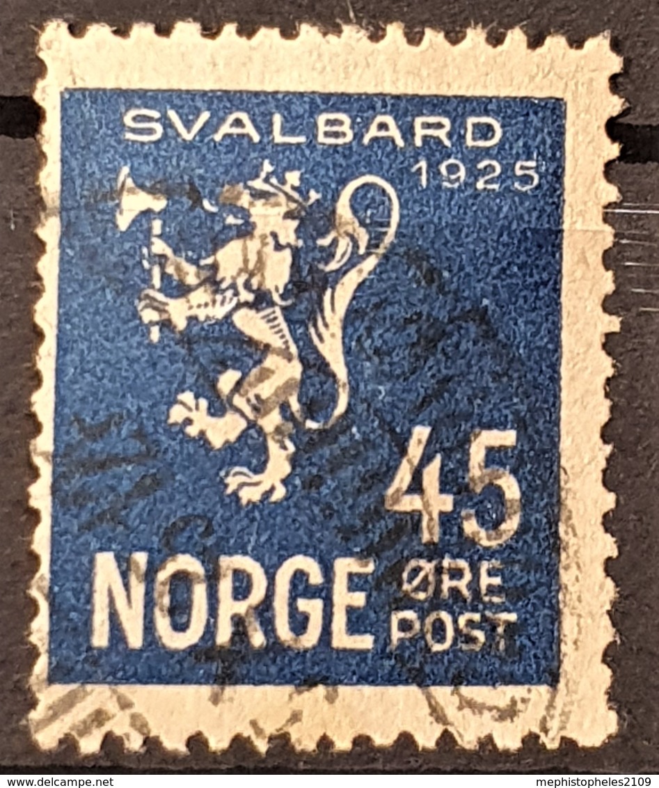 NORWAY 1925 - Canceled - Sc# 114 - 45o - Unused Stamps