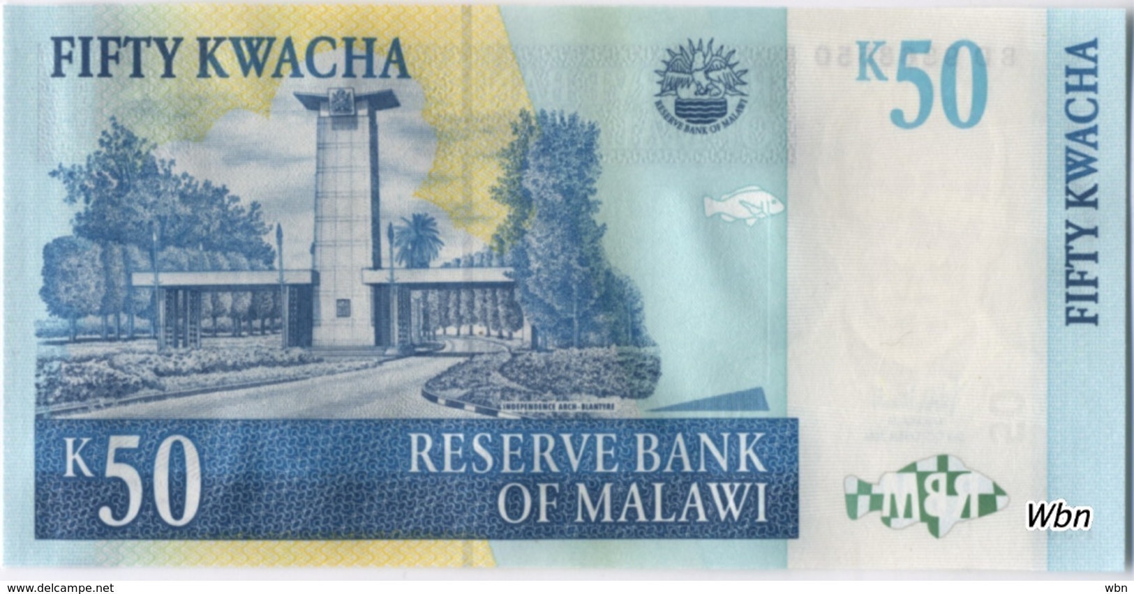 Malawi 50 Kwachas (P45) 2006 -UNC- - Malawi