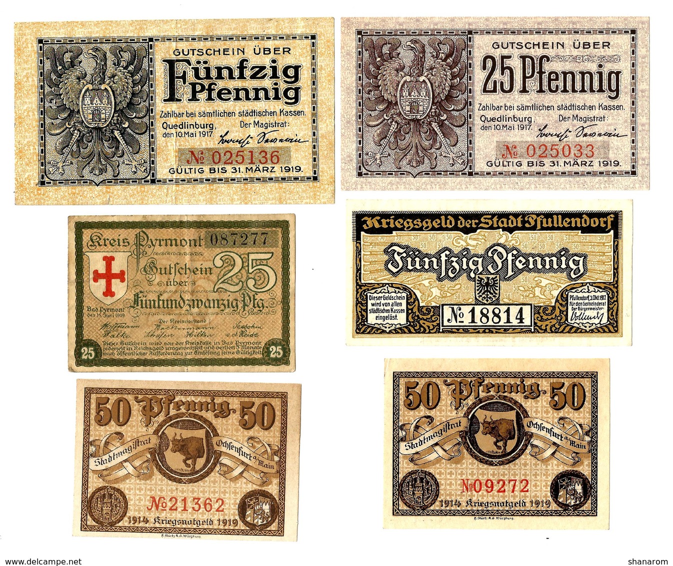 Allemagne // NOTGELD // Collection // Years 1919 // SET OF 115 Notes - Collections