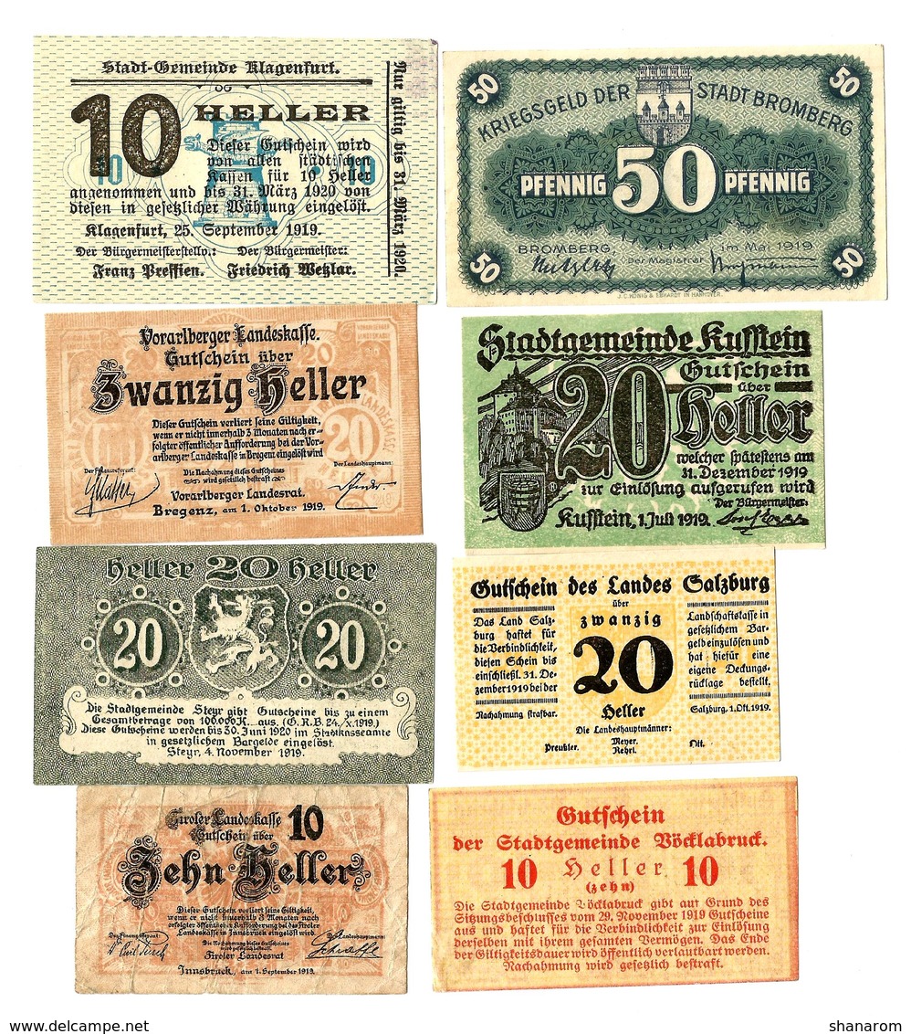 Allemagne // NOTGELD // Collection // Years 1919 // SET OF 115 Notes - Collections