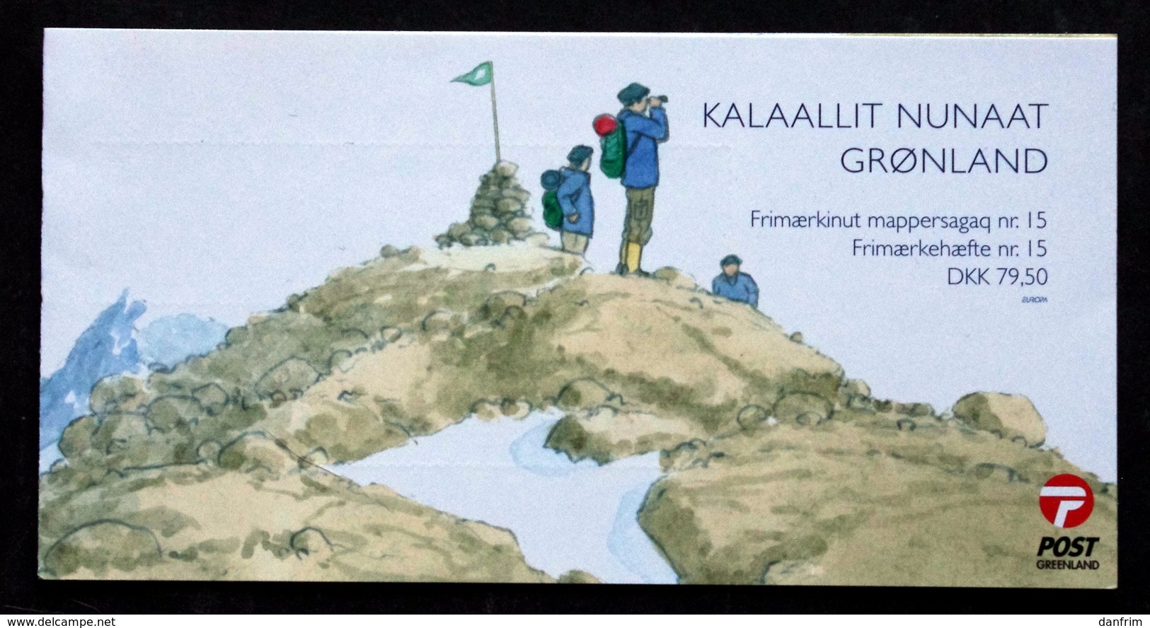 Greenland  2007 EUROPA   Booklet.  Minr.482-83  Used (O  ) ( Lot  MAPPE  )UPERNAVIK - Markenheftchen
