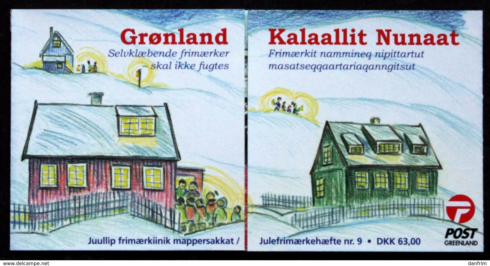 Greenland 2004   Booklet.  Minr.429-30   USED ( O  ) ( Lot  MAPPE  ) SISIMIUT - Booklets