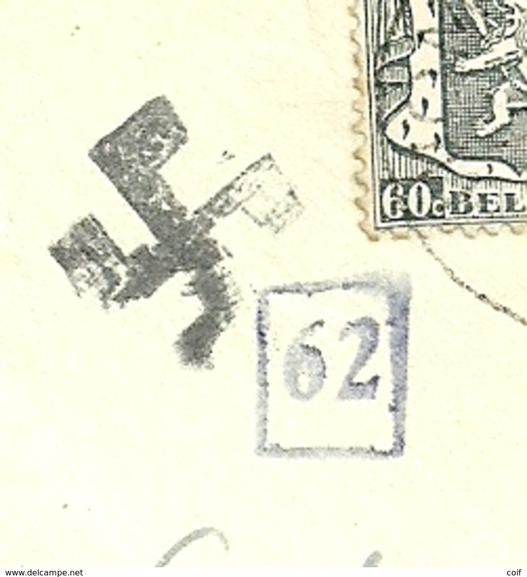 527+528 Op Brief Vanuit Wommelgem Naar Utrecht (Nederland) Met Censuurstrook En Stempel HAAKENKRUIS (CROCHET CROSS) ?? - Guerre 40-45 (Lettres & Documents)