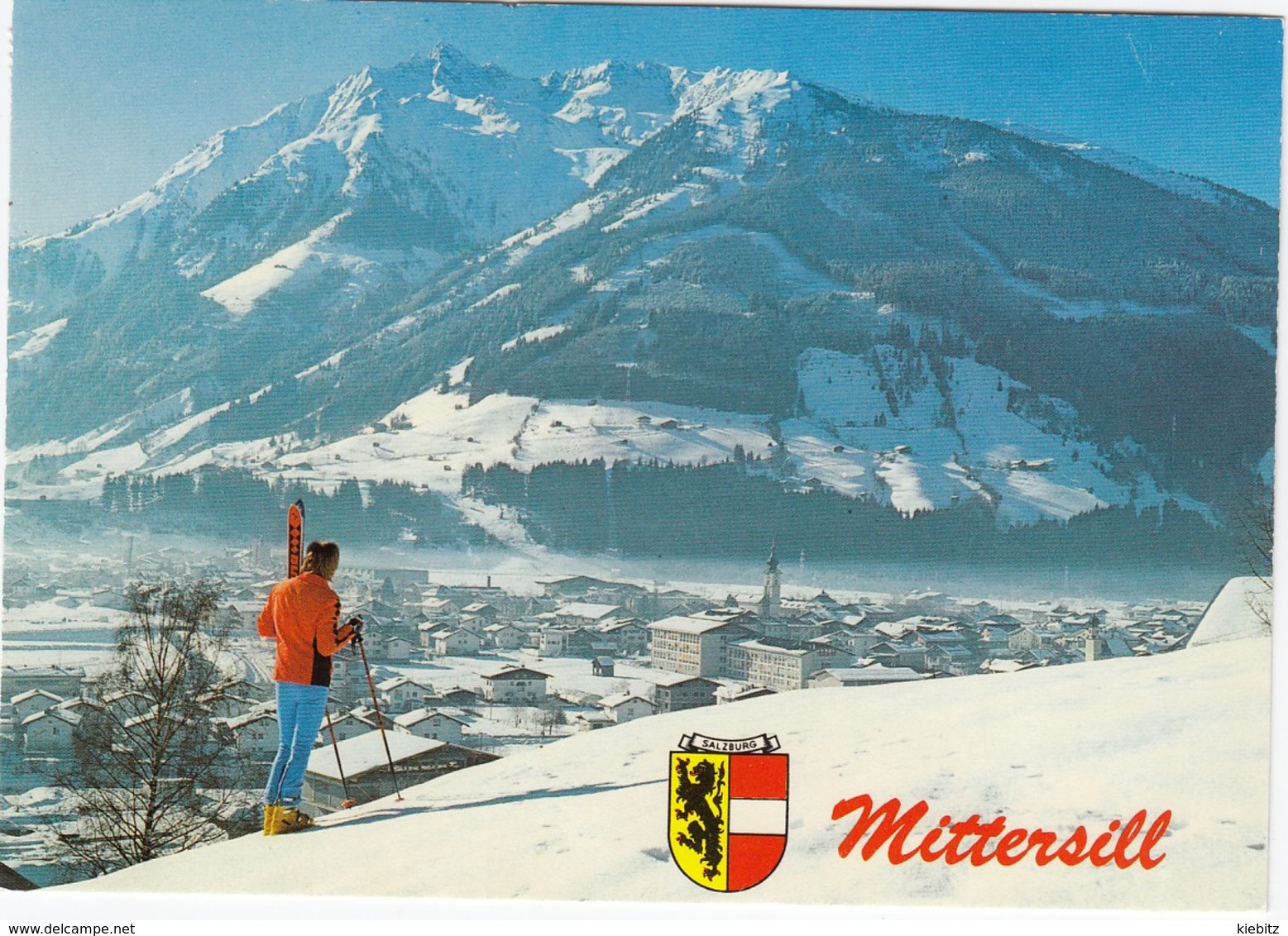 SBG-Mittersill - ORTSANSICHT  Gelaufen 1974 - Mittersill