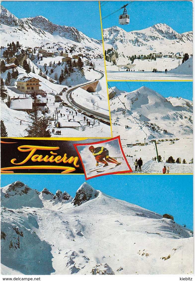 SBG-Obertauern - Winteransicht  Gelaufen 1987 - Obertauern