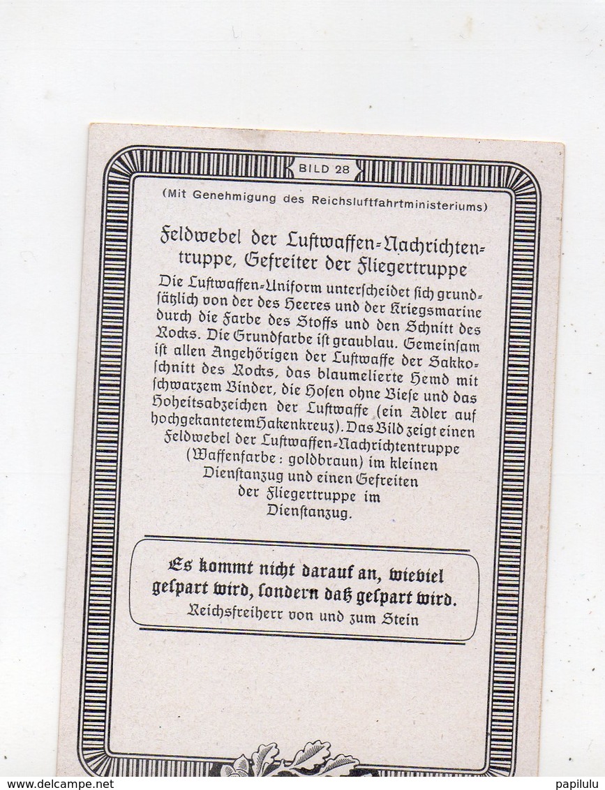 CHROMOS MILITARIA 16 :   Sergent De L'Air Force News Force, Soldat De L'Air Force - Autres & Non Classés