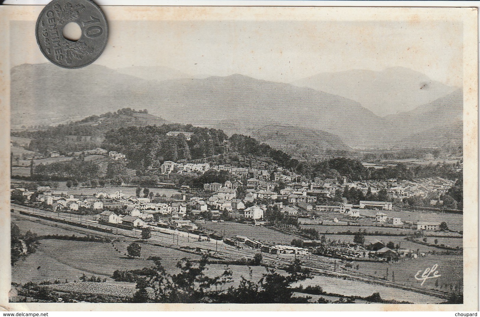 64 -  Carte Postale Ancienne De SAINT JEAN PIED DE PORT  Vue Générale - Saint Jean Pied De Port