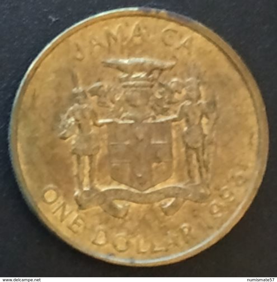 JAMAIQUE - JAMAICA - ONE - 1 DOLLAR 1993 - Bustamante - KM 145 - Jamaique