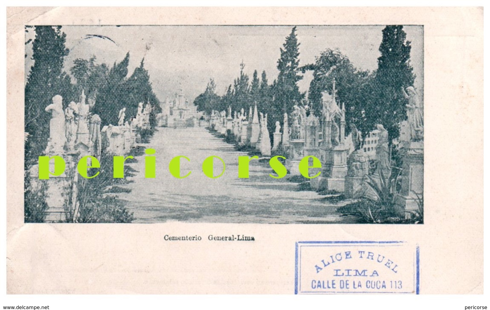 Lima   Cimenterio Général - Pérou