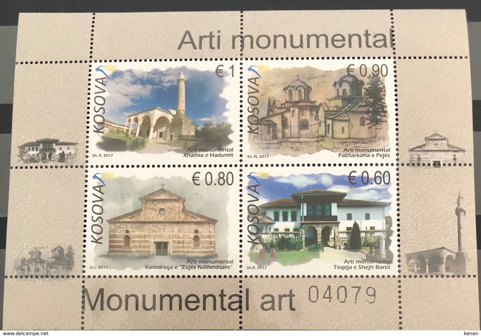 Kosovo,  2017, Mi: Block 43 (MNH) - Kosovo