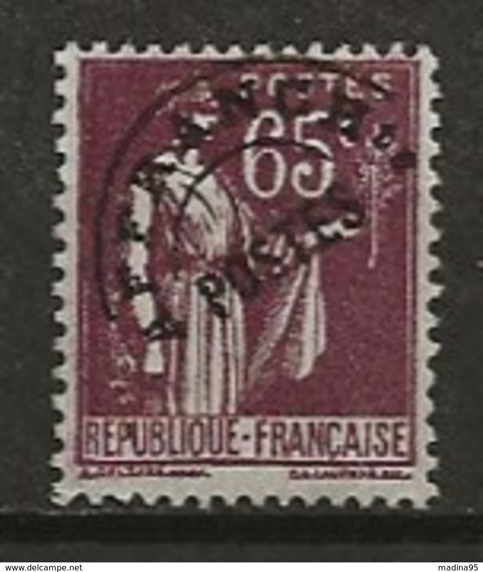 FRANCE:, (*), PREOBLITERES N° YT 73, TB - 1893-1947