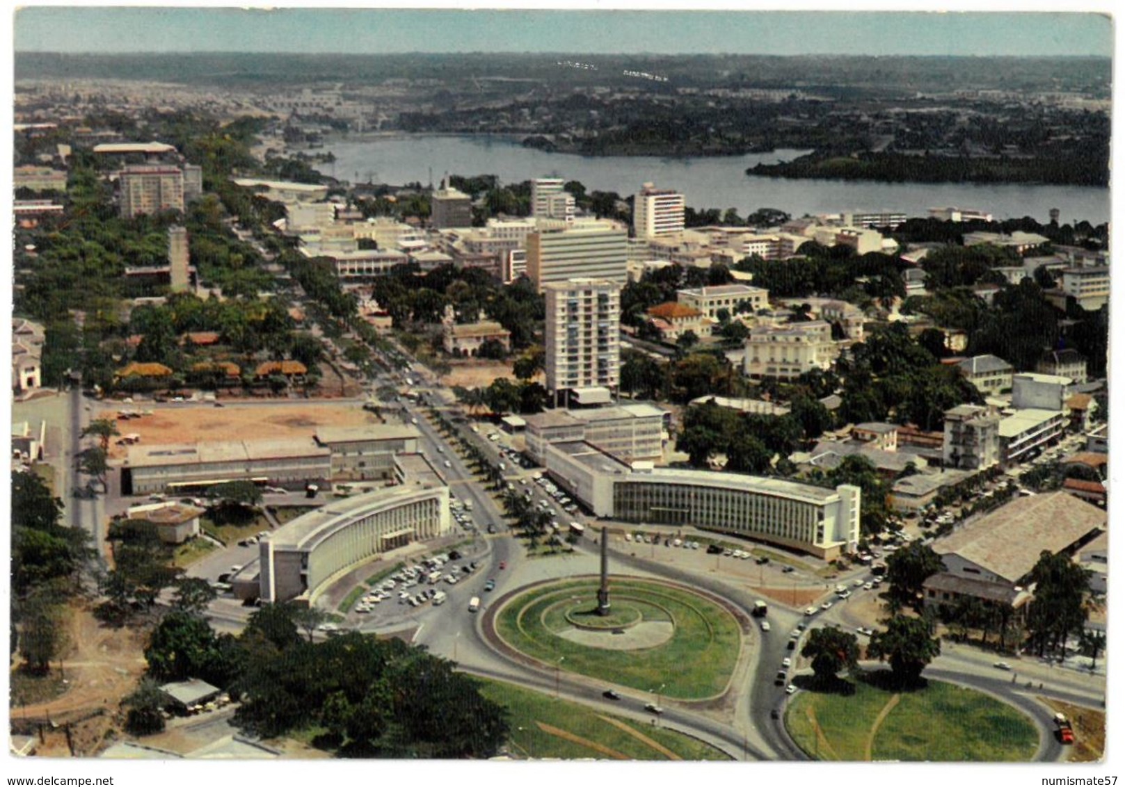 CP ABIDJAN - Vue Aérienne - Ed. IRIS N°4525 - Côte-d'Ivoire