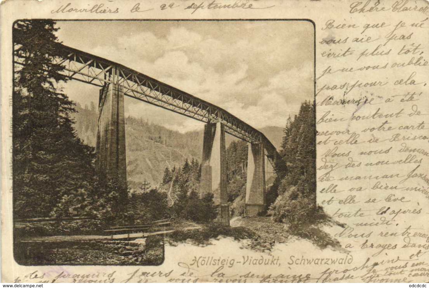 Hoellsteig Viaduct Schwarzwald RV - Autres & Non Classés