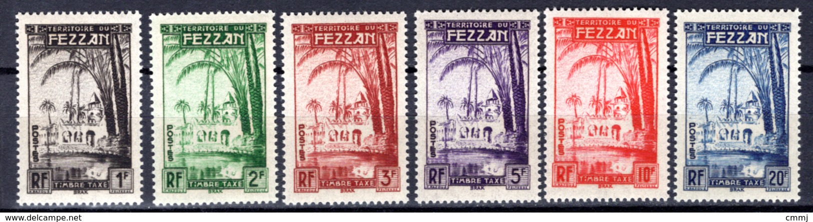 1951 - FEZZAN - Unif.  Nr. SEG 6/11 - NH -  (W19022012.14.) - Fezzan & Ghadames