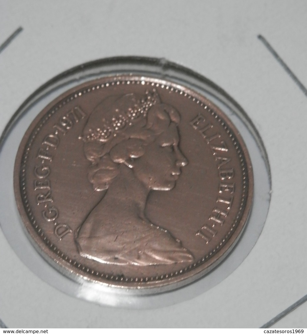 MONEDA DE GRANS BRETAÑA DEL AÑO DE 1971 - To Identify