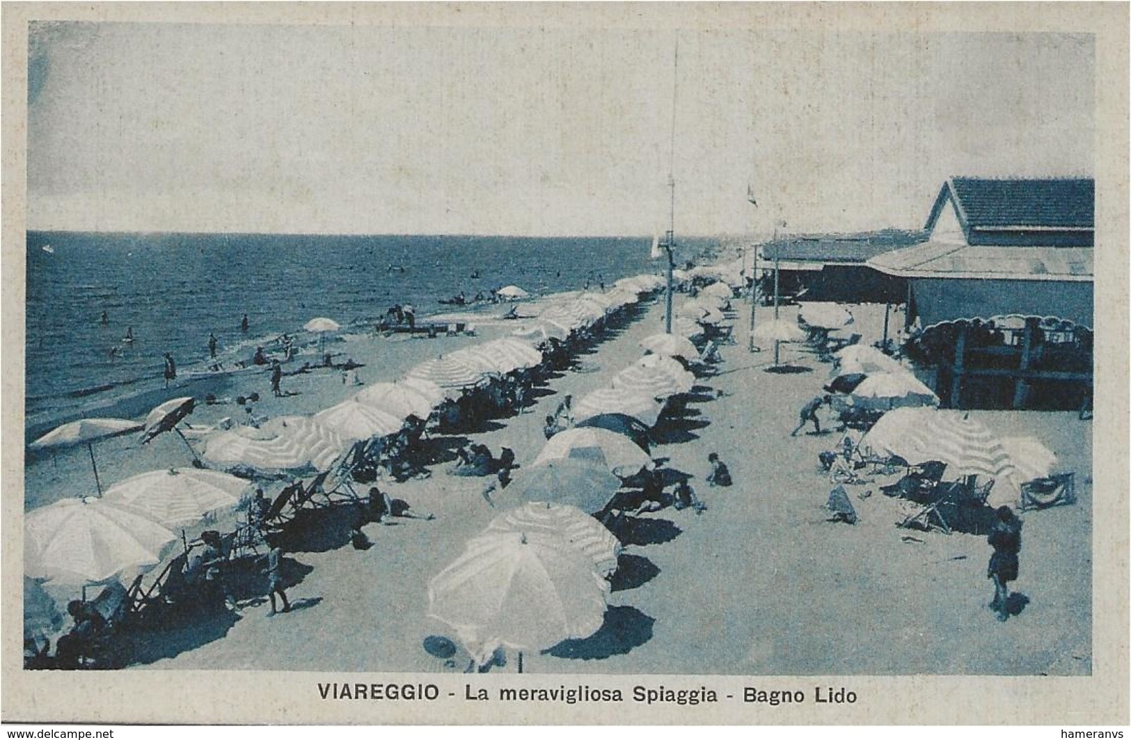 Viareggio - La Meravigliosa Spiaggia - Bagno Lido - HP2149 - Viareggio