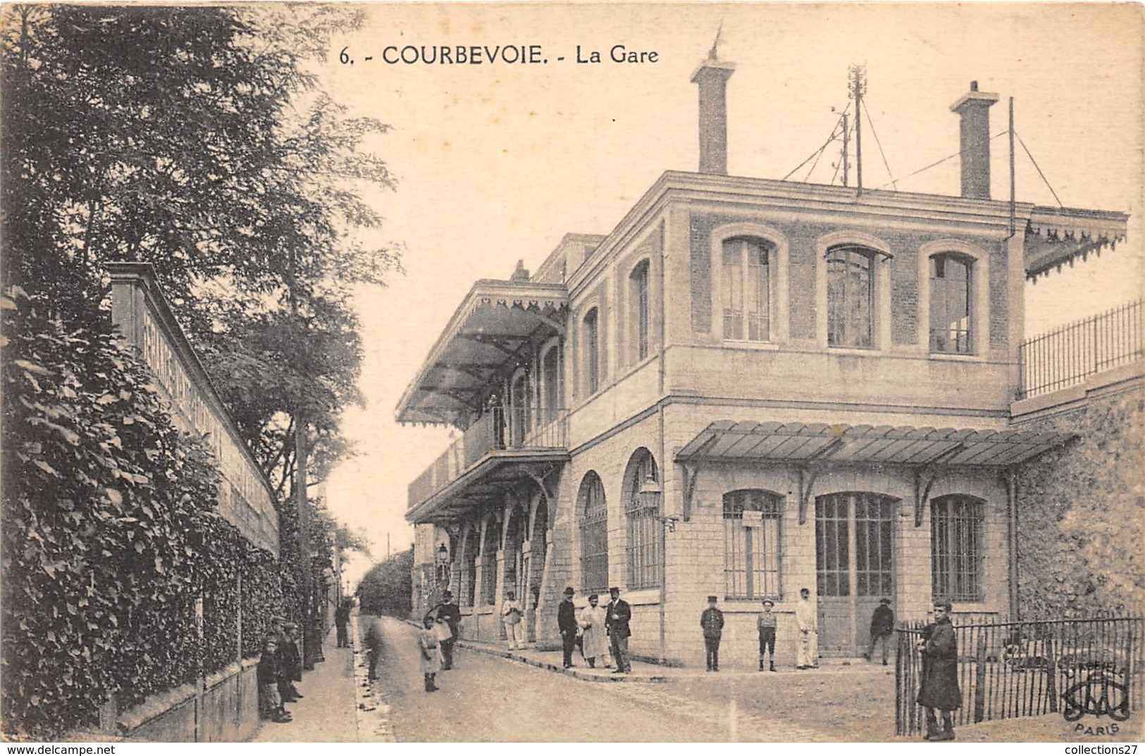 92-COURBEVOIE- LA GARE - Courbevoie