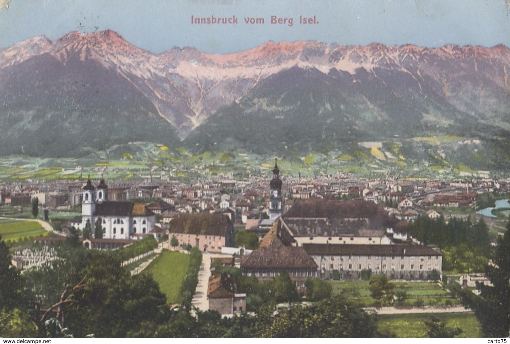 Autriche - Innsbruck Vom Berg Isel - 1908 - Innsbruck