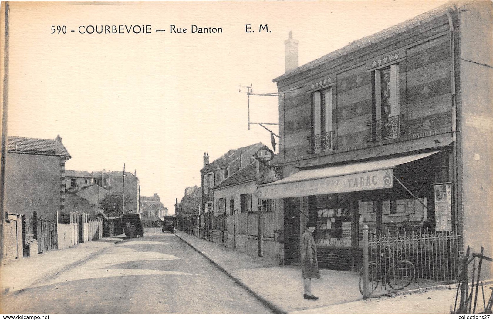 92-COURBEVOIE- RUE DANTON - Courbevoie