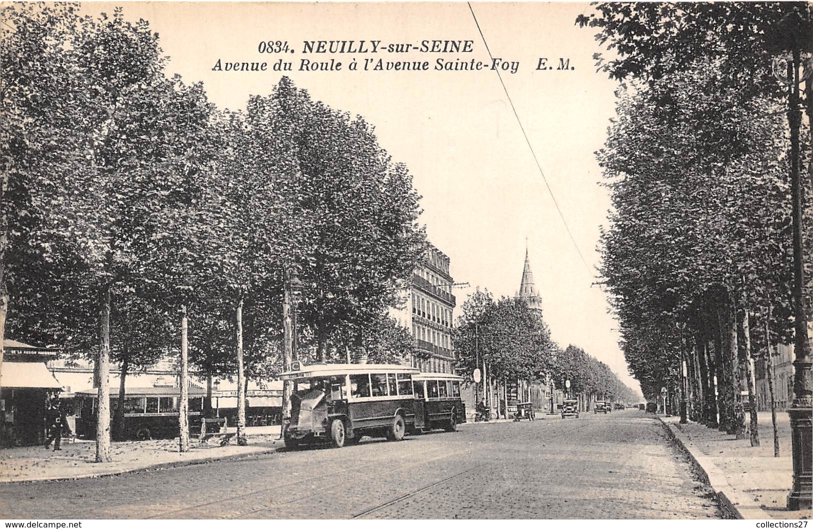 92-NEUILLY-SUR-SEINE- AVENUE DU ROULE A L'AVENUE SAINTE-FOY - Neuilly Sur Seine