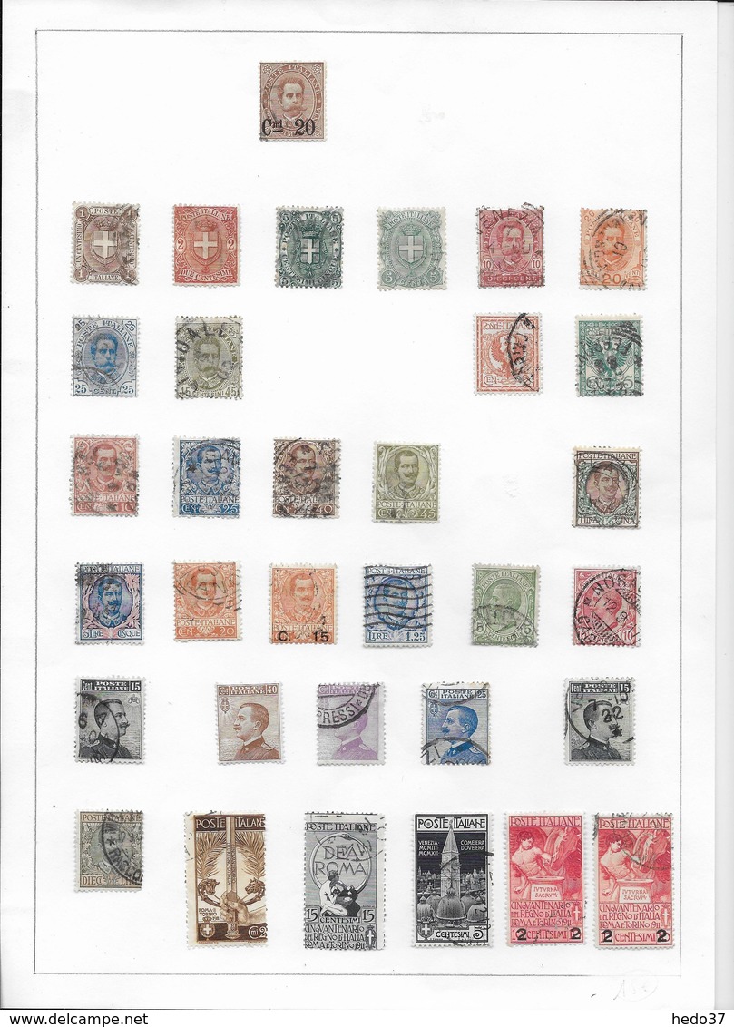 Italie - Collection Vendue Page Par Page - Timbres Neufs/oblitérés - B/TB - Lotti E Collezioni