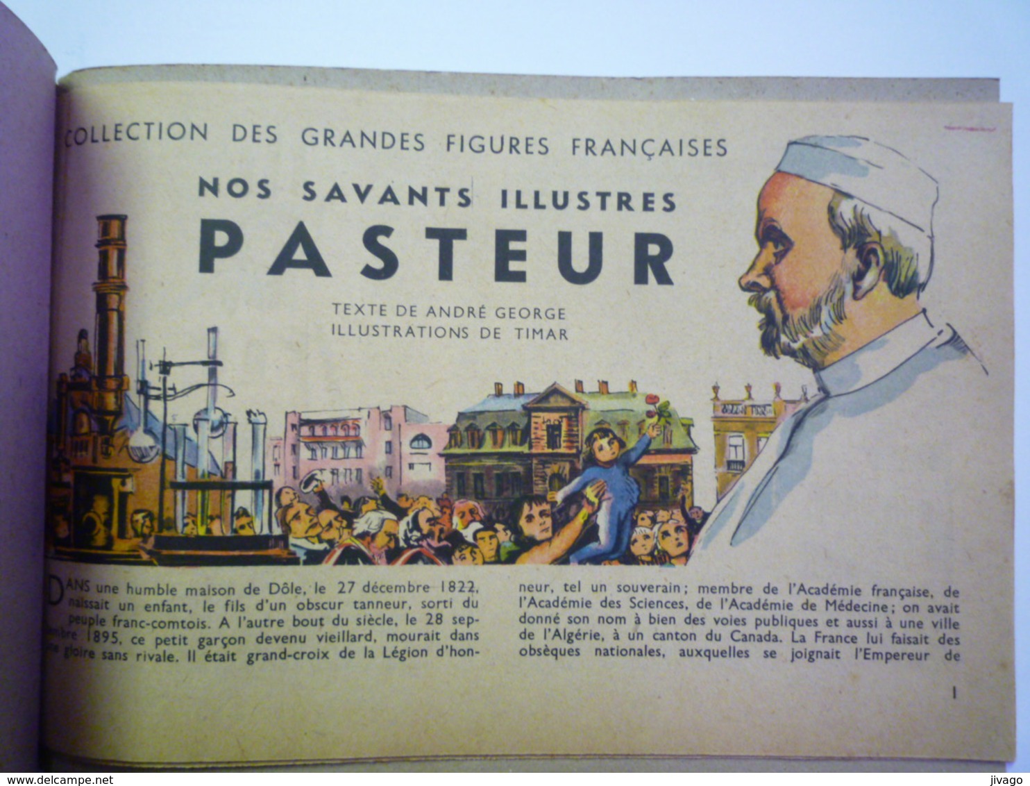 2020 - 4862  NOS SAVANTS ILLUSTRES  (PASTEUR / AMPERE / CARREL / BRANLY)  32 Pages  XXX - Zonder Classificatie