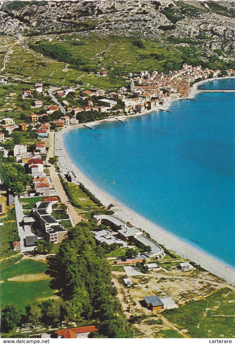 CROATIE,croatia,croazia,ILE DE KRK,BASKA,VUE AERIENNE - Kroatien