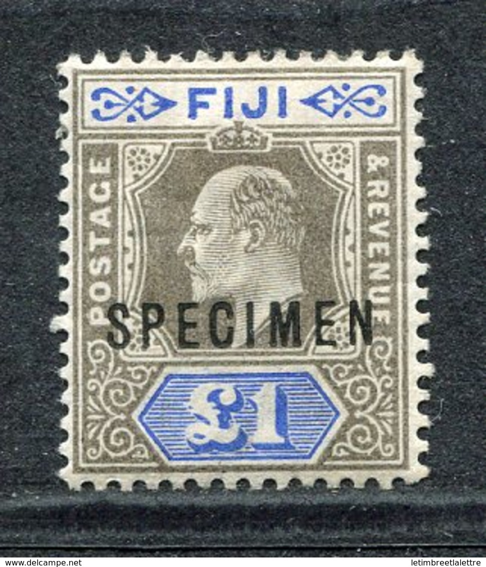 Fidji - N° 57 * - Neuf Avec Charnière - Spécimen - Fiji (...-1970)