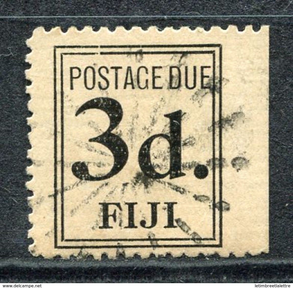 Fidji - Taxe - N° 3 - Oblitéré - - Fidji (...-1970)