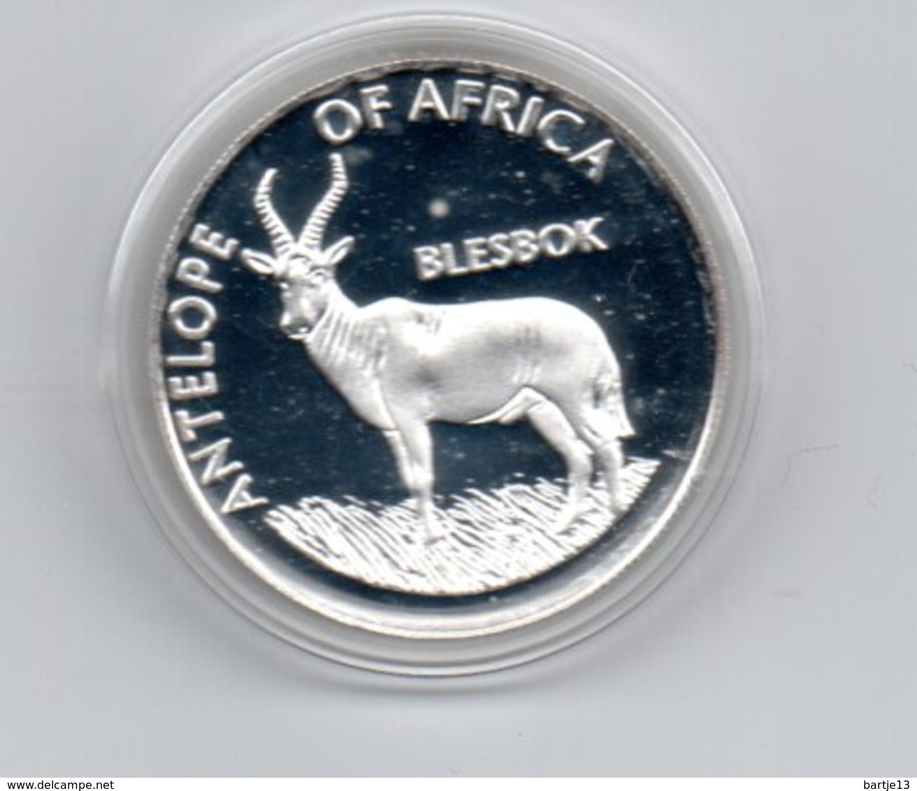 MALAWI 10 KWACHA 2003 PROOF ANTILOPE VAN AFRIKA SPRINGBOK DAMAGE ONLY ON CAPSEL - Malawi