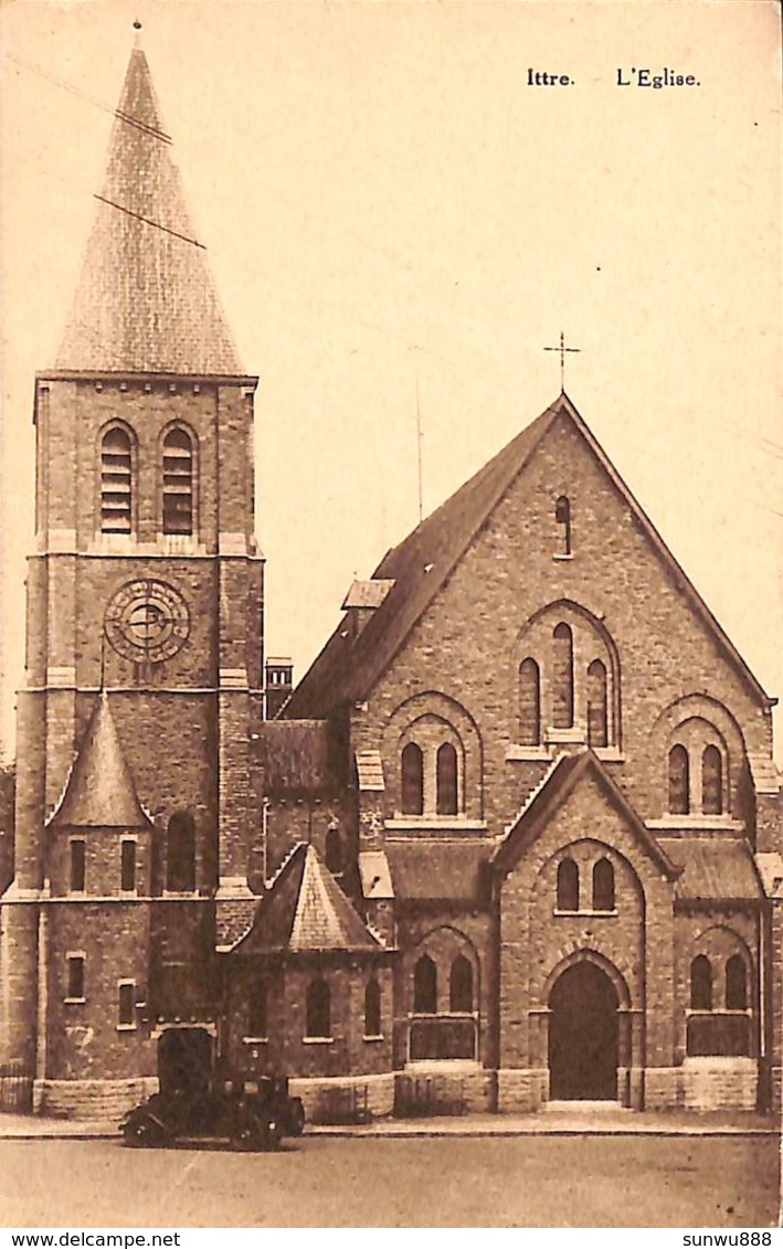 Ittre - L'Eglise (Edition Denuit-Carrière, Oldtimer) - Ittre