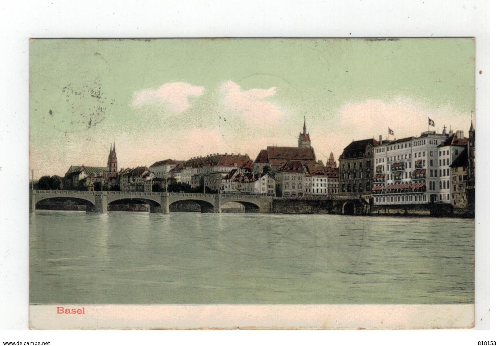 Basel, Panorama   1911 - Bâle